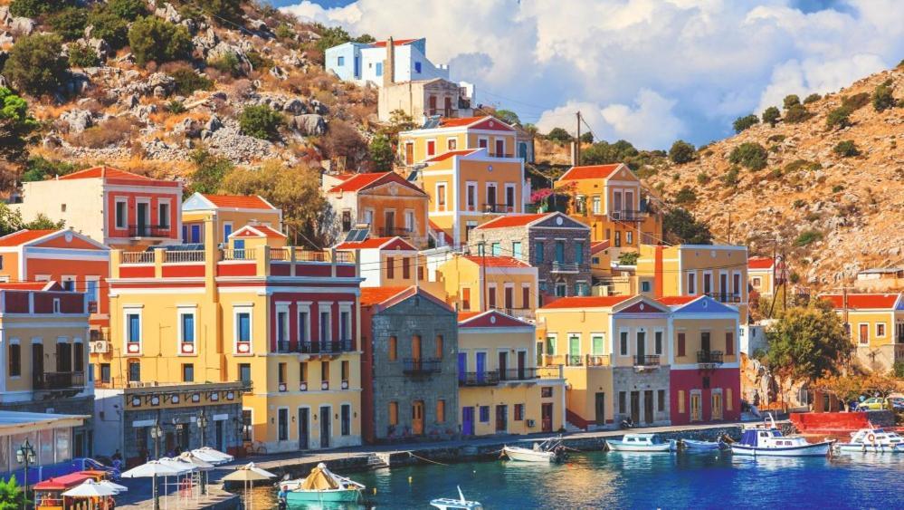 Moschos Mansion Βίλα Σύμη Εξωτερικό φωτογραφία