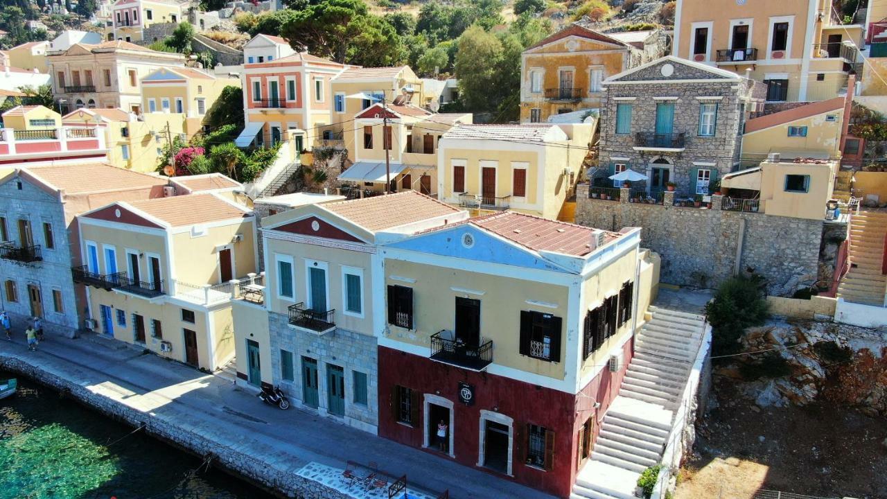 Moschos Mansion Βίλα Σύμη Εξωτερικό φωτογραφία