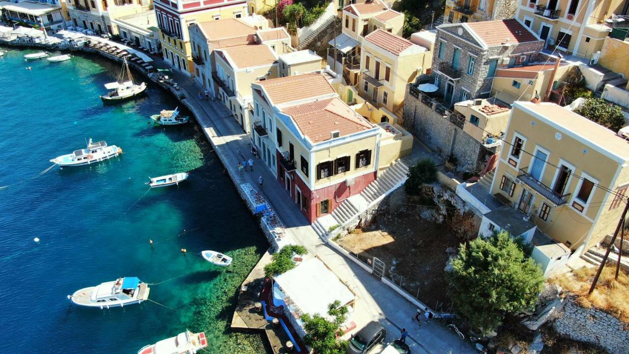 Moschos Mansion Βίλα Σύμη Εξωτερικό φωτογραφία
