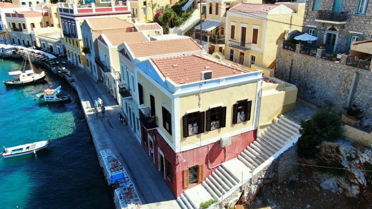 Moschos Mansion Βίλα Σύμη Εξωτερικό φωτογραφία
