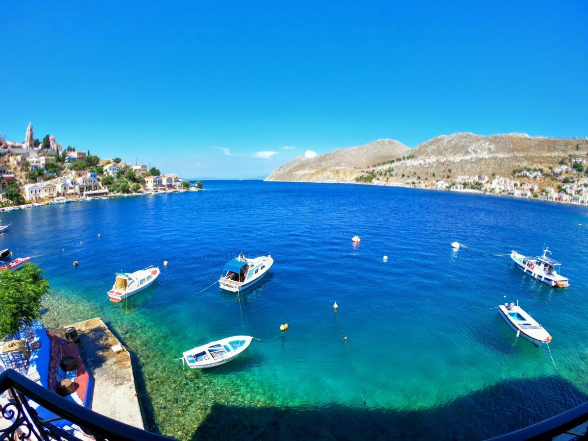 Moschos Mansion Βίλα Σύμη Εξωτερικό φωτογραφία